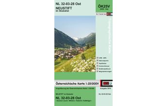 Wanderkarten Tirol BEV-Karte 2228-Ost, Neustift im Stubaital 1:25.000 BEV – Bundesamt für Eich- und Vermessungswesen