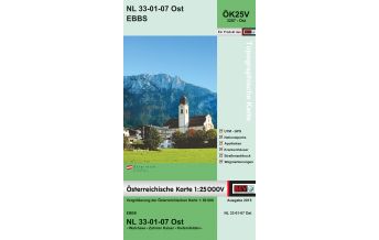 Hiking Maps Tyrol BEV-Karte 3207-Ost, Ebbs 1:25.000 BEV – Bundesamt für Eich- und Vermessungswesen