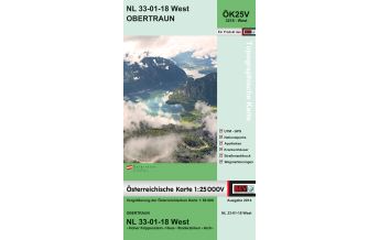 Hiking Maps Styria BEV-Karte 3218-West, Obertraun 1:25.000 BEV – Bundesamt für Eich- und Vermessungswesen