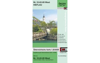 Hiking Maps Styria BEV-Karte 4209-West, Hieflau 1:25.000 BEV – Bundesamt für Eich- und Vermessungswesen