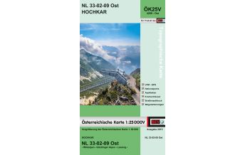 Hiking Maps Styria BEV-Karte 4209-Ost, Hochkar 1:25.000 BEV – Bundesamt für Eich- und Vermessungswesen