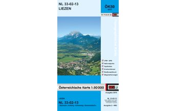 Hiking Maps Styria BEV-Karte 4213, Liezen 1:50.000 BEV – Bundesamt für Eich- und Vermessungswesen