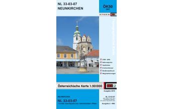 Wanderkarten Niederösterreich BEV-Karte 5207, Neunkirchen 1:50.000 BEV – Bundesamt für Eich- und Vermessungswesen