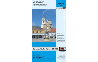 Hiking Maps Lower Austria BEV-Karte 5207, Neunkirchen 1:50.000 BEV – Bundesamt für Eich- und Vermessungswesen