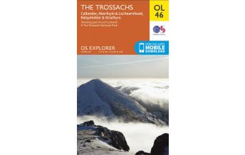 Wanderkarten Schottland OS Explorer Map OL46, The Trossachs 1:25.000 Ordnance Survey UK