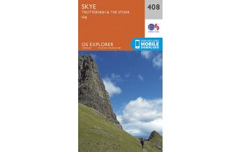 Hiking Maps Scotland OS Explorer Map 3408 Skye - Trotternish & The Storr, Uig 1:25.000 Ordnance Survey UK