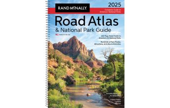 Reise- und Straßenatlanten Rand McNally Road Atlas 2024 - USA & National Park Guide Rand McNally