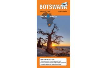 Straßenkarten Botswana Tracks4Africa Straßenkarte Botswana 1:1.000.000 Tracks 4 Africa
