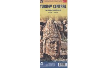 Road Maps ITMB Travel Reference Map - Turkey Central 1:550.000 ITMB