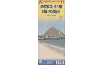Road Maps ITMB Map - Mexico Baja California 1:650.000 ITMB