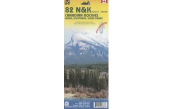 Hiking Maps Canada Canadian Rockies. Les Rocheuses canadiennes ITMB