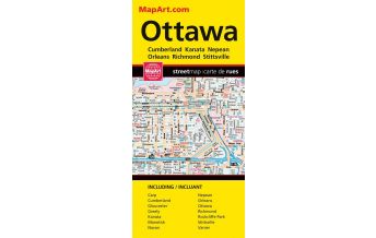 Stadtpläne Mapart City Map - Ottawa 1:25.000 MapArt Publishing Corporation