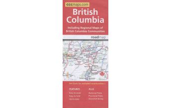 Road Maps MapArt Road Map - British Columbia MapArt Publishing Corporation