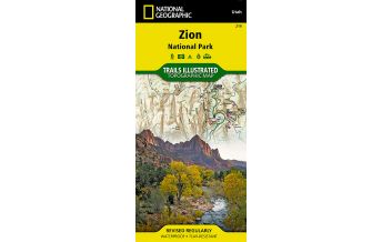 Hiking Maps USA Trails Illustrated Wanderkarte 214, Zion National Park 1:37.700 National Geographic - Trails Illustrated