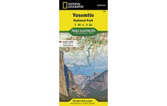 Straßenkarten Nord- und Mittelamerika Trails Illustrated Wanderkarte 206, Yosemite National Park 1:80.000 National Geographic - Trails Illustrated