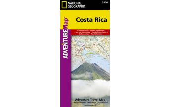 Straßenkarten Costa Rica National Geographic Society Maps