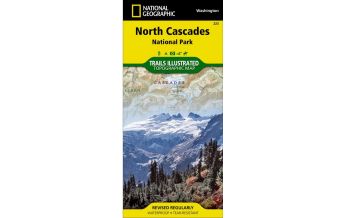 Wanderkarten USA National Geographic Map 223, North Cascades National Park 1:100.000 National Geographic - Trails Illustrated