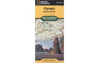 Hiking Maps USA Trails Illustrated Wanderkarte 216, Olympic National Park 1:100.000 National Geographic - Trails Illustrated