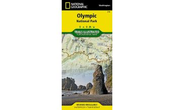 Hiking Maps USA Trails Illustrated Wanderkarte 216, Olympic National Park 1:100.000 National Geographic - Trails Illustrated