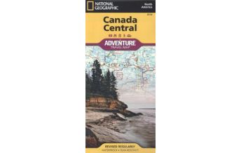 Straßenkarten Canada Central National Geographic Society Maps