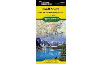 Wanderkarten Kanada National Geographic Map 900 Kanada - Banff South 1:100.000 National Geographic - Trails Illustrated