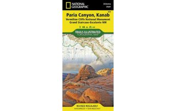 Hiking Maps USA 859 National Geographic Map USA Utah/Arizona - Paria Canyon, Kanab 1:75.000 National Geographic - Trails Illustrated