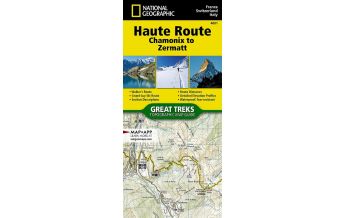 Skitourenkarten Haute Route 1:50.000 National Geographic Society Maps
