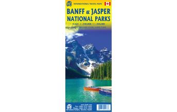 Road Maps ITMB Travel Map - Banff & Jasper NP 1:240.000 / 1:250.000 ITMB