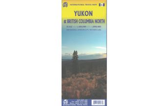 Straßenkarten Nord- und Mittelamerika Northern BC & Yukon 1:1.000.000 / 1:1.400.000 ITMB