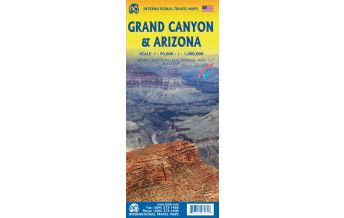 Road Maps North and Central America Grand Canyon & Arizona 1:90.000 / 1:1.000.000 ITMB