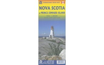 Road Maps ITMB Travel Map - Nova Scotia & Prince Edward Island 1:380.000 ITMB