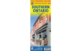Road Maps North and Central America ITMB Travel Map Southern Ontario ITMB