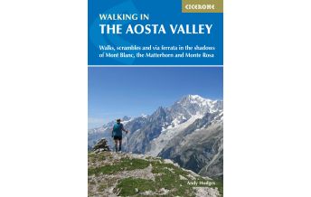 Wanderführer Walking in the Aosta Valley Cicerone