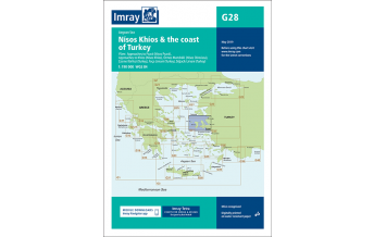 Seekarten Imray Seekarte G28 - Nisos Khios & the Coast of Turkey 1:190.000 Imray, Laurie, Norie & Wilson Ltd.