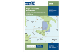 Seekarten Italien Imray Seekarte M19 - Capo Palinuro to Punta Stilo 1:325.000 Imray, Laurie, Norie & Wilson Ltd.
