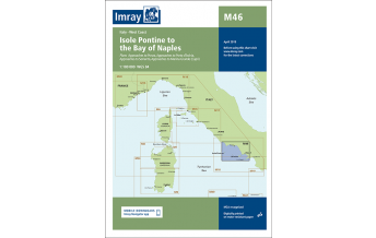 Nautical Charts Italy Imray Seekarte M46 - Isole Pontine to the Bay of Naples 1:180.000 Imray, Laurie, Norie & Wilson Ltd.