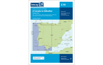 Imray Seekarten Spanien und Portugal Imray Seekarte C19 - A Coruna to Gibraltar 1:825.000 Imray, Laurie, Norie & Wilson Ltd.