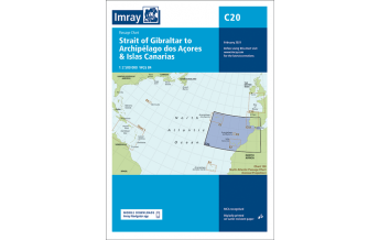 Imray Seekarten Spanien und Portugal Imray Seekarte C20 - Strait of Gibraltar to Archipélago dos Açores & Islas Canarias 1:2.500.000 Imray, Laurie, Norie & Wilson Ltd.