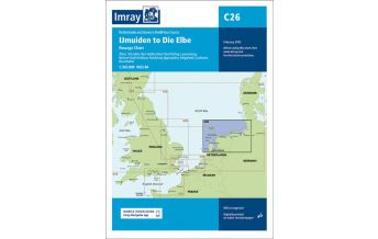 Seekarten Niederlande und Belgien IJmuiden to Die Elbe 1:345.000 Imray, Laurie, Norie & Wilson Ltd.