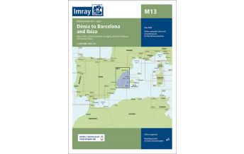 Seekarten Spanien Imray Seekarte Spanien - M13 Dénia to Barcelona and Ibiza 1:440.000 Imray, Laurie, Norie & Wilson Ltd.