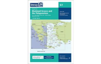 Nautical Charts Greece Imray Seekarte Griechenland G1, Mainland Greece and the Peloponnisos 1:729.000 Imray, Laurie, Norie & Wilson Ltd.