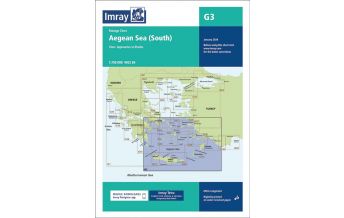 Nautical Charts Greece Imray Seekarte G3, Aegean Sea (South) 1:750.000 Imray, Laurie, Norie & Wilson Ltd.