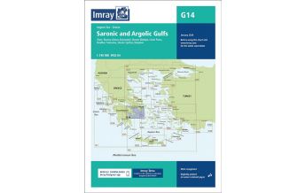 Nautical Charts Greece Imray Seekarte G14, Saronic and Argolic Gulfs 1:190.000 Imray, Laurie, Norie & Wilson Ltd.