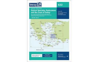 Nautical Charts Imray Seekarte G32 - Eastern Sporades, Dodecanese & the Coast of Turkey 1:200.000 Imray, Laurie, Norie & Wilson Ltd.