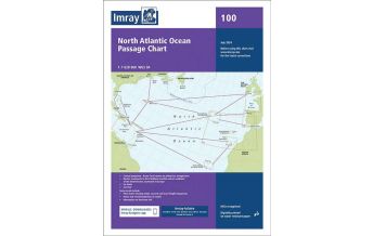 Seekarten Nordatlantik Imray Seekarte - 100 North Atlantic Ocean Passage Chart 1:7.620.000 Imray, Laurie, Norie & Wilson Ltd.