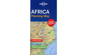 Road Maps Lonely Planet Planning Map - Africa Lonely Planet Publications