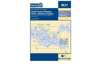 Seekarten Türkei und Naher Osten Imray Seekarte M21 - South Coast of Turkey, Syria, Lebanon and Cyprus 1:785.000 Imray, Laurie, Norie & Wilson Ltd.