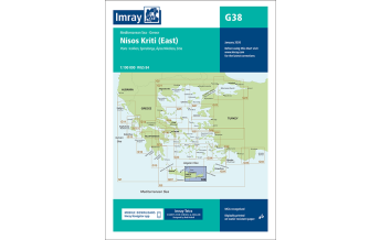 Seekarten Imray Seekarte G38, Nísos Kríti East/Ostkreta 1:190.000 Imray, Laurie, Norie & Wilson Ltd.