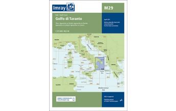 Seekarten Italien Imray Seekarte M29 - Golf von Tarent 1:375 000 Imray, Laurie, Norie & Wilson Ltd.