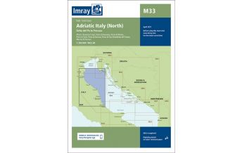 Seekarten Italien Imray Seekarte M33 - Adriatic Italy (North) 1:350.000 Imray, Laurie, Norie & Wilson Ltd.